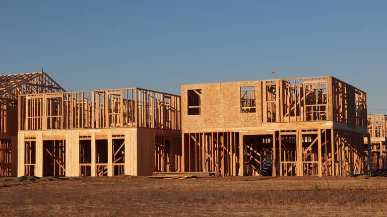 Why Did America's Biggest Homebuilders Stop Buying Land? Raw land being graded and entitled into shovel-ready residential building lots.