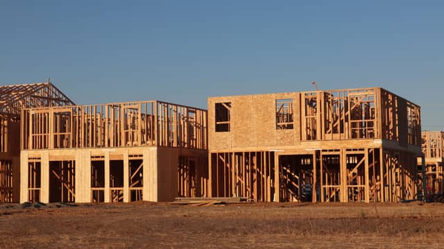 Why Did America's Biggest Homebuilders Stop Buying Land? Raw land being graded and entitled into shovel-ready residential building lots.